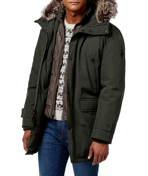 michael kors mens blazer|Michael Kors men's parka.